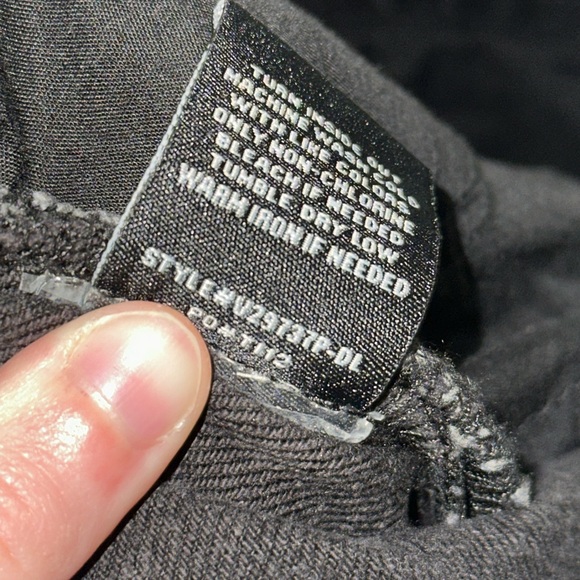 Gianni Bini Women’s Black High Waisted Wide Leg Denim Jeans size 11 32” waist - Picture 9 of 9